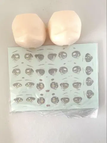 월비행 시간 데칼 씰 논홀 블랭크 페이스 3종 세트