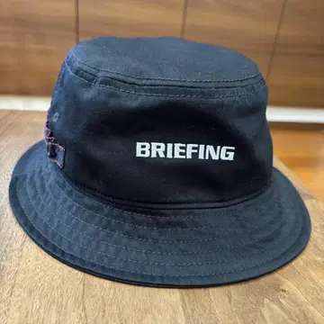 BRIEFING 골프 블랙 버킷 햇