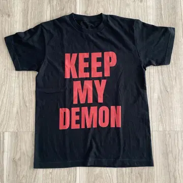 KEEP MY DEMON 티셔츠 블랙