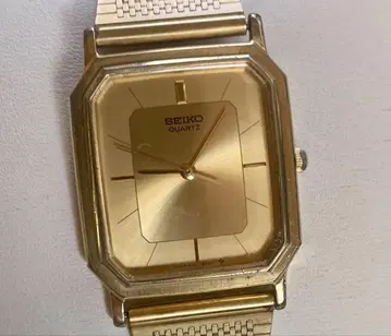 SEIKO 쿼츠 골드 남성용 쿼츠 손목시계
