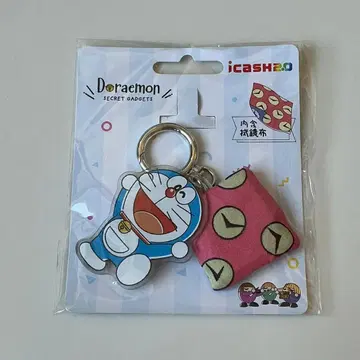 대만 한정판 교통 IC 카드 icash 타임 포장 도라에몽 클리너 천