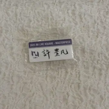 INI XQUARE 캡슐 토이 명찰 허풍범