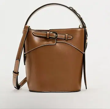 ZARA 버클 버킷 백