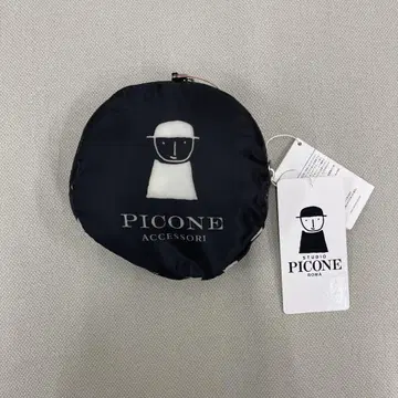 PICONE 액세서리 파우치 블랙 도트 무늬