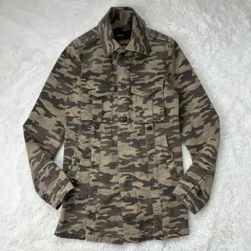 AKM / 에이케이엠 / STRETCH ARMY CAMO SHIRTS L