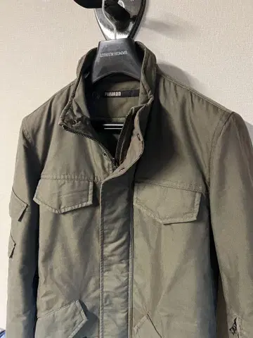 PARANOID 파라노이드 밀리터리 코트 모즈 코트