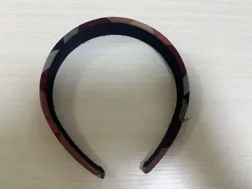 블루 레이블 머리띠 BLUE LABEL CRESTBRIDGE 레드