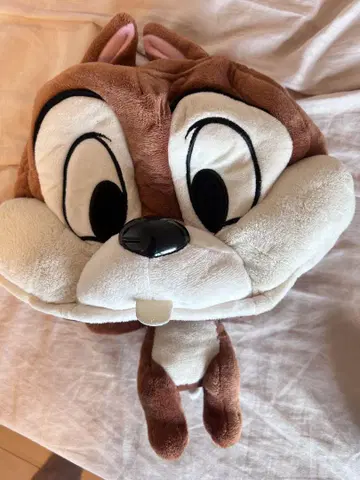 칩 얼굴형 머리띠 봉제 인형
