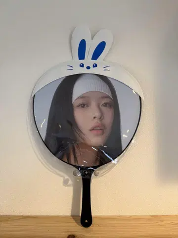 NewJeans 하니 부채 커버 포함