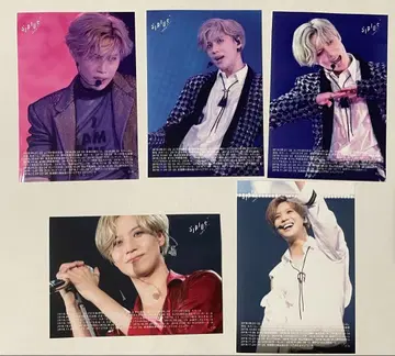 태민 SIRIUS 메모카 공식 브로마이드 5장 세트 SHINee 레어