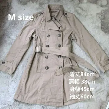 Lei Firenze 베이지 트렌치코트 M