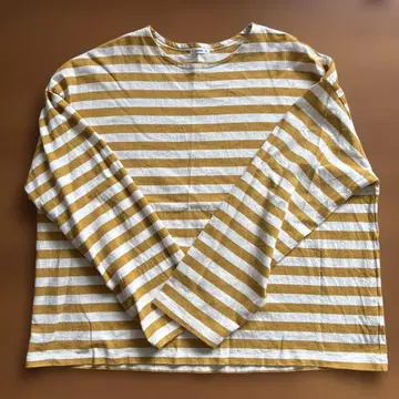 maillot 스트라이프 긴팔 T셔츠 SIZE O