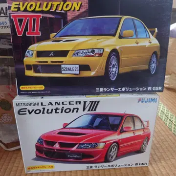 미쓰비시 랜서 에볼루션 VII VIII 프라모델 세트