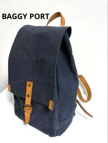 BAGGY PORT 배기포트 캔버스 & 가죽 백팩