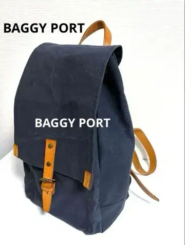 BAGGY PORT 배기포트 캔버스 & 가죽 백팩