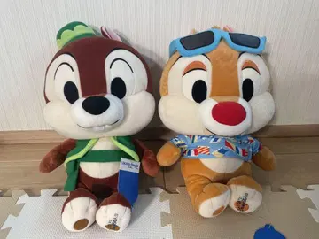 디즈니 칩과 데일 봉제 인형