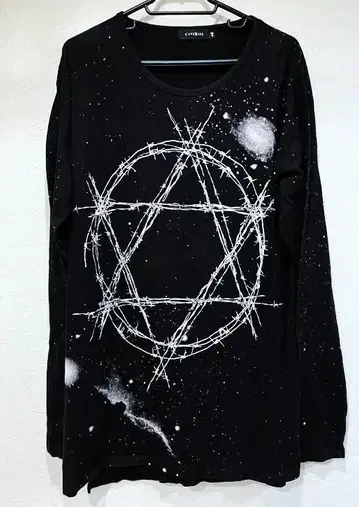 CIVARIZE 올 패턴 빅 실루엣 티셔츠 MIDAS Xfrm FUGA