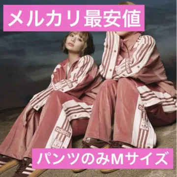 [ 메루카리 최저가 ] adidas 아디블레이크 벨로아 M 팬츠 핑크