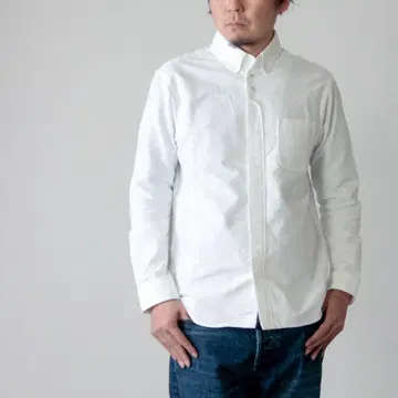 당일 발송 가능 [ 새상품급 ] nisica 버튼 다운 셔츠 화이트 2