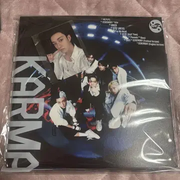 straykids KARMA 한정판 DMM 방찬 트레이딩 카드 포함