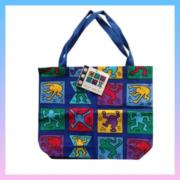[ 새상품 레어 ] 키스 해링 Keith Haring 토트백