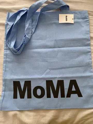 MoMA 에코백 스카이블루