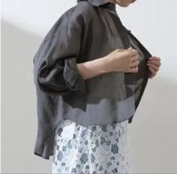 IENA 라미 숏 셔츠 그레이