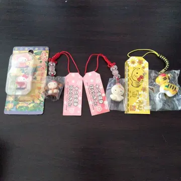 지역 한정 키티 십이지신 스트랩 4개 세트