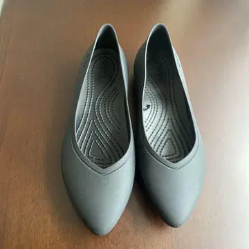 Crocs 블랙 레인 신발