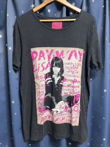 LiSA 한정판 빅 T셔츠