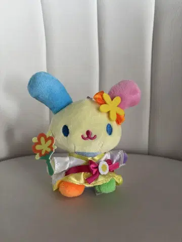 Happy 복권 산리오 캐릭터즈 봉제 인형 참 우사하나