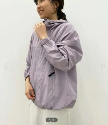 안피로 GERRY 콜라보 마운틴 파카 라일락 보라색