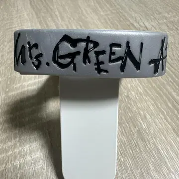 Mrs. GREEN APPLE MGA 실버 리스트 밴드