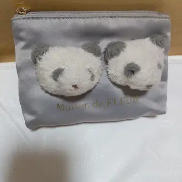 Maison de FLEUR 팬더 파우치 그레이