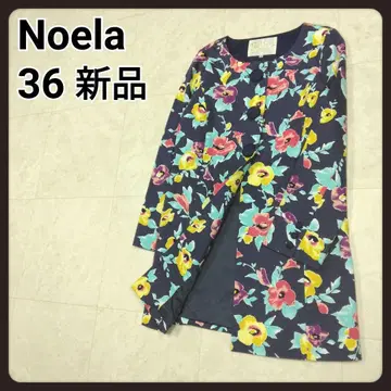 노엘라 꽃무늬 코트 36 새상품 자켓 Noela