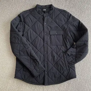 THE NORTH FACE 블랙 퀼팅 셔츠 자켓