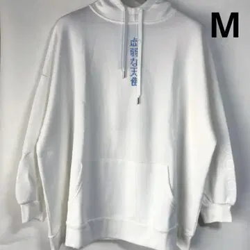 [ 새상품 M ] 누타. 후드티 튜닉 양산형 천사계 패션 지뢰계 화이트