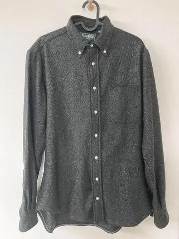 USA제 Gitman Bros 깃먼 브라더스 울 버튼 다운 셔츠