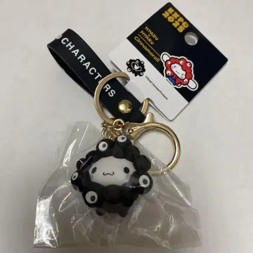 오사카 간사이 엑스포 산리오 블랙 미야쿠미야쿠 시나몬 롤 블랙 키링
