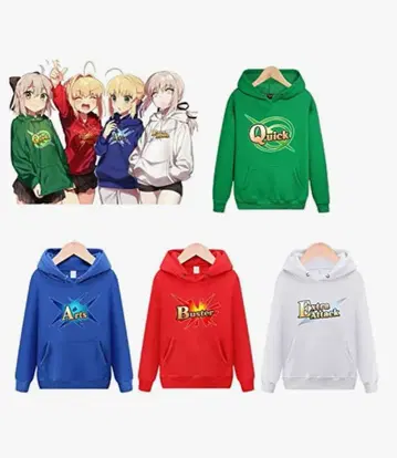 Fate/Grand Order FGO 명령어 카드 후드티 Buster