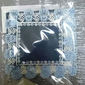 치카자와 레이스 x 아이엠 도라에몽 타월 손수건 네이비