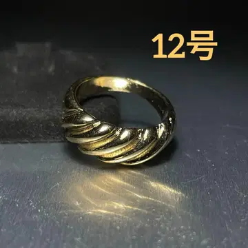 빈티지 패션 반지 골드 12호 앤티크 레트로 아트