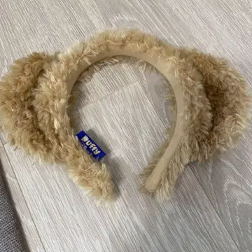 Duffy 강아지 귀 머리띠 베이지