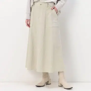COMME CA (Women)/사 트윌 패턴 하이텐션 스커트 11호