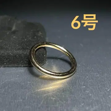 빈티지 패션 반지 골드 6호 핑키링 심플 반지