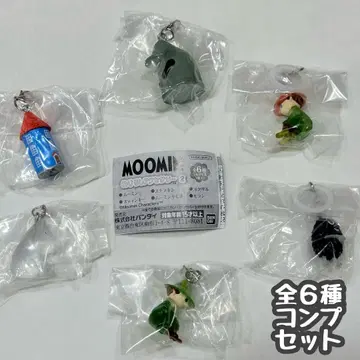컴프 MOOMIN 메지루시 액세서리 2종 총 6개 세트 무민