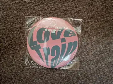 [ Love Train ] TM NETWORK 회장 한정판 가챠 캔 뱃지