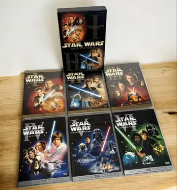 영화 star wars 스타 워즈 6장 DVD 세트