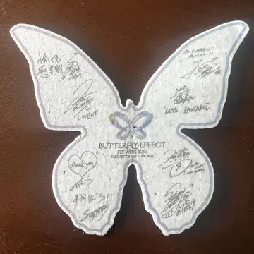fantasies BUTTERFLY EFFECT 메시지 카드 즉시 구매