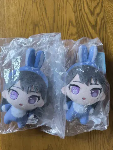 뱅드림 BanG Dream! 봉제 인형 푸치슈 토끼 시이나 타키 2개